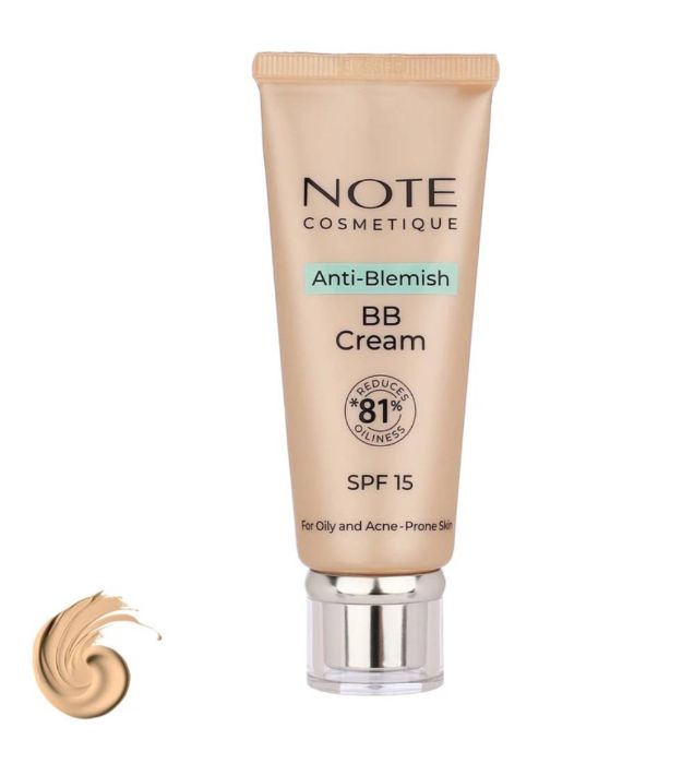 خرید کرم پودر بی بی مایع نوت مدل A-B شماره 01 مناسب برای پوست چرب حجم 30 میلی‌لیتر با 15 SPF قیمت روز
