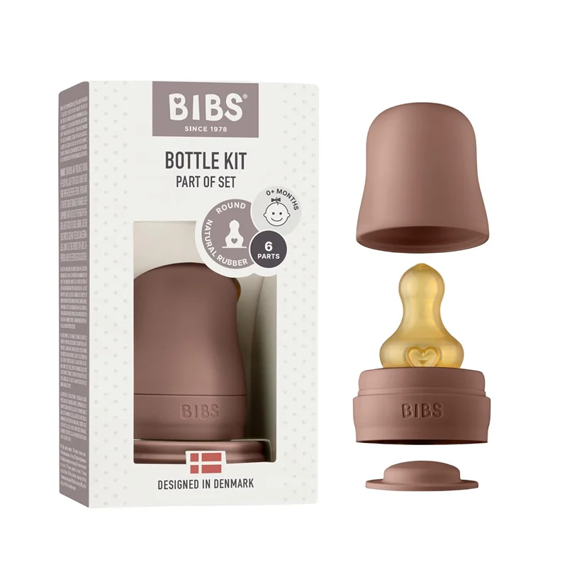 کیت یدکی سرشیشه و درپوش شیشه شیر پیرکس بیبس Bibs