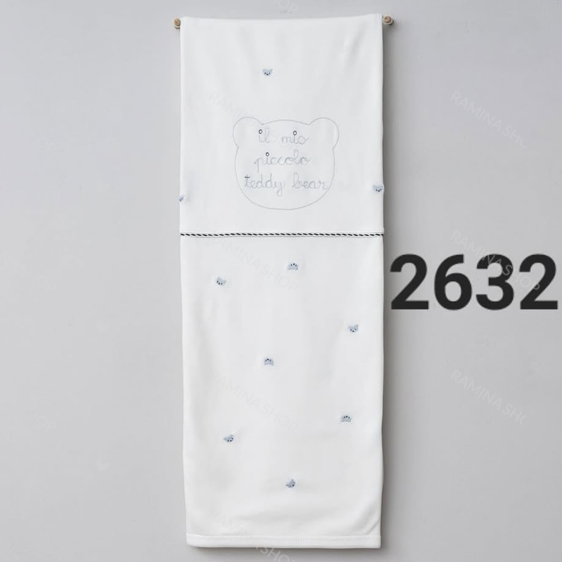 پتو نخی نوزاد طرح خرس تدی کد 2632 گایه Gaye