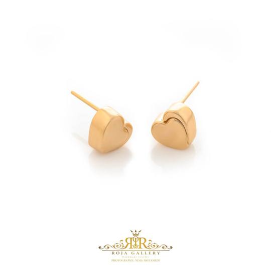 گوشواره میخی قلب – کد E-79103