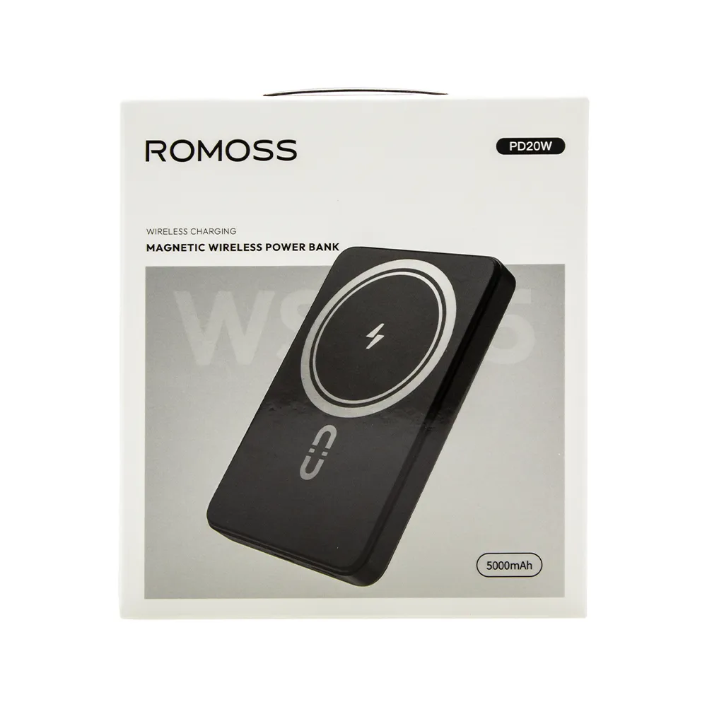 پاوربانک وایرلس (بی‌سیم) 5000mAh روموس مدل WSC05-131