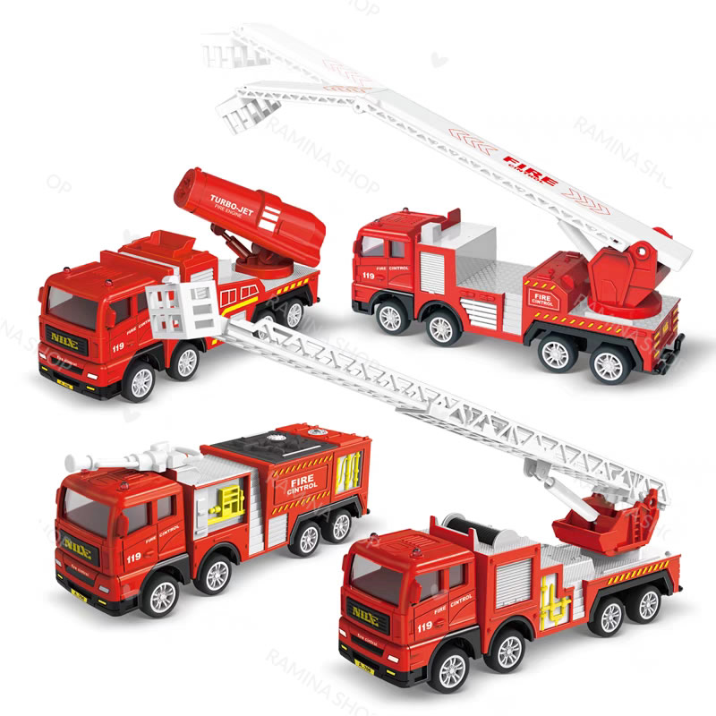اسباب بازی بچه گانه ماشین های آتشنشانی Scale Fire Engine