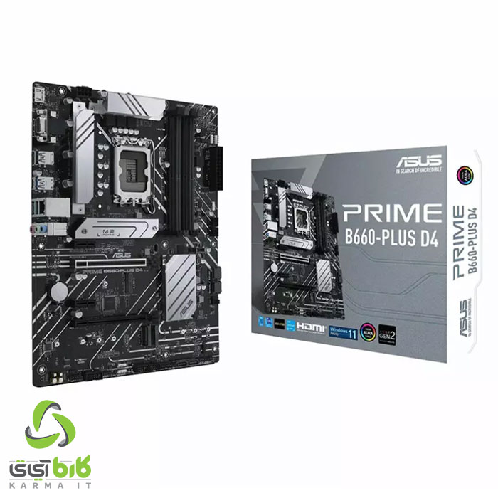 مادربرد ایسوس مدل PRIME B660-PLUS D4