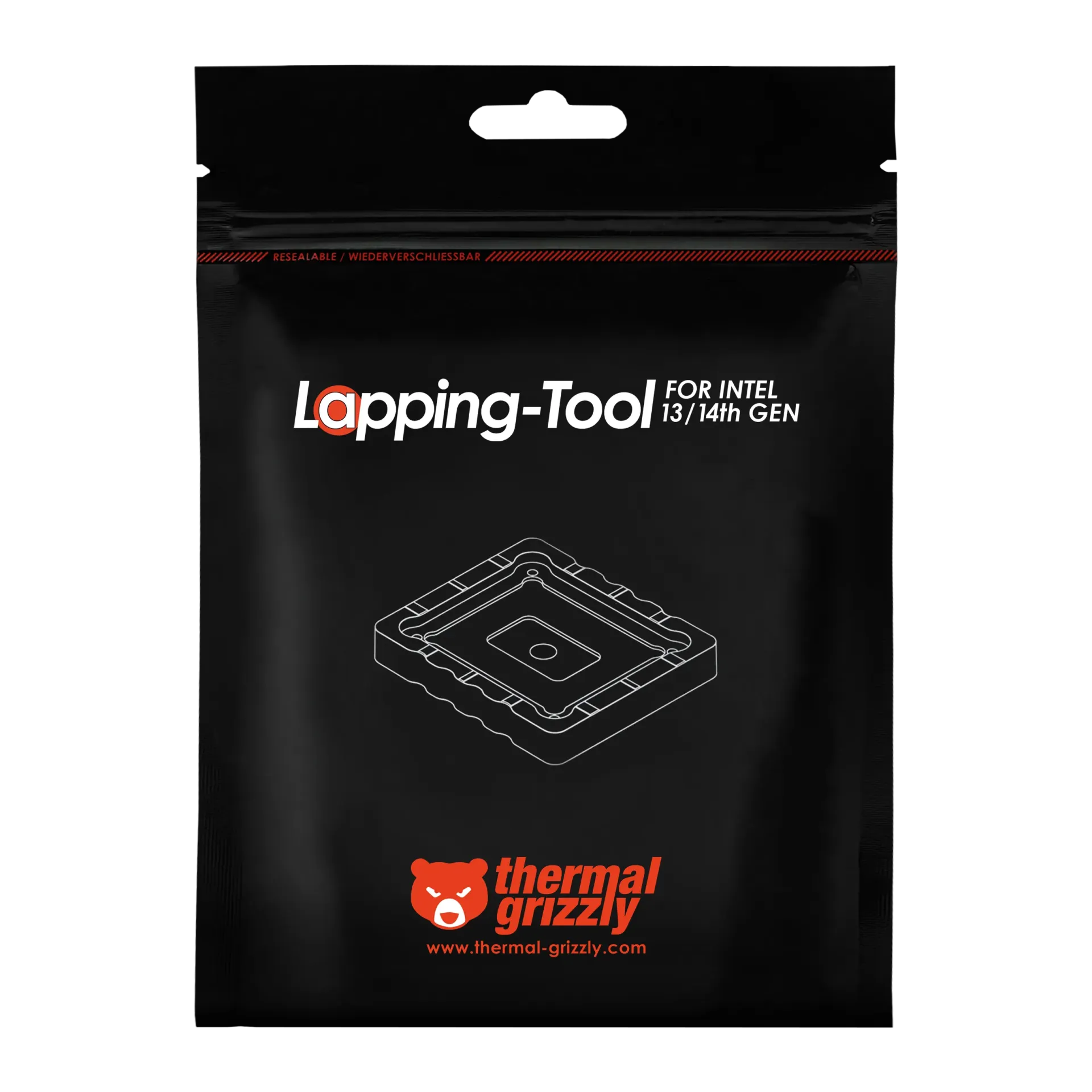 ابزار لپینگ ترمال گریزلی Lapping-Tool برای Intel نسل 13 و 14 مدل TG-LT-i13G