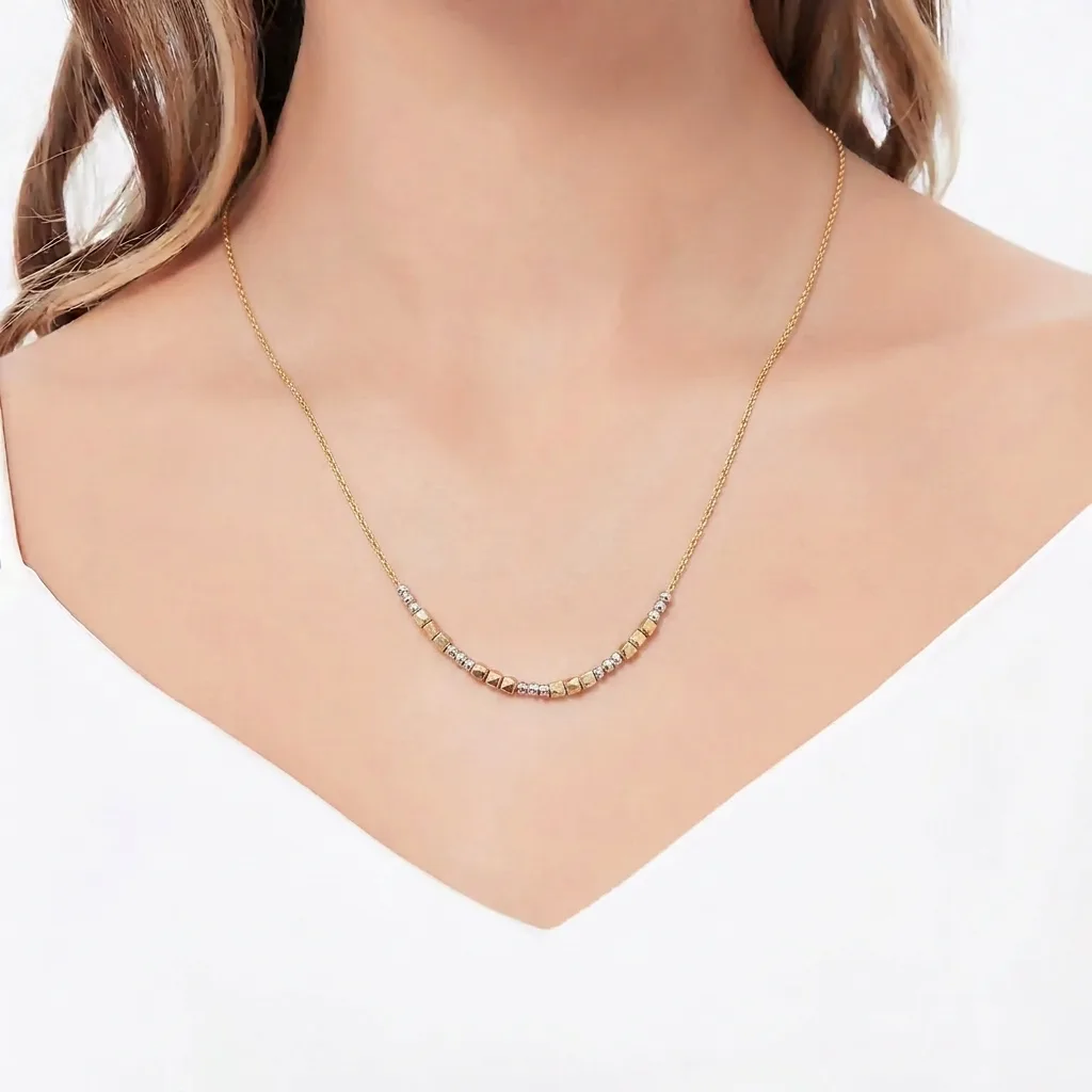 گردنبند طلا طرح گوی