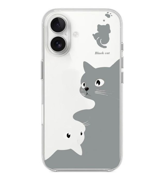 خرید کاور طرح Cat برای گوشی اپل iPhone 16 Plus قیمت روز