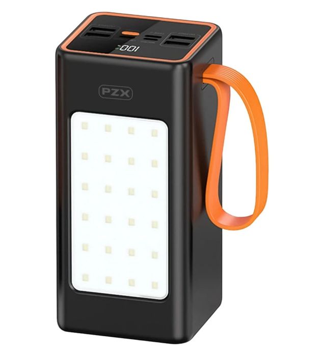 خرید پاوربانک 22.5W پی زد ایکس مدل V88 ظرفیت 30000 میلی آمپر ساعت قیمت روز