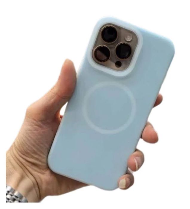 خرید کاور سیلیکونی مگ سیف دار پاستلی برای گوشی iPhone 16 pro قیمت روز