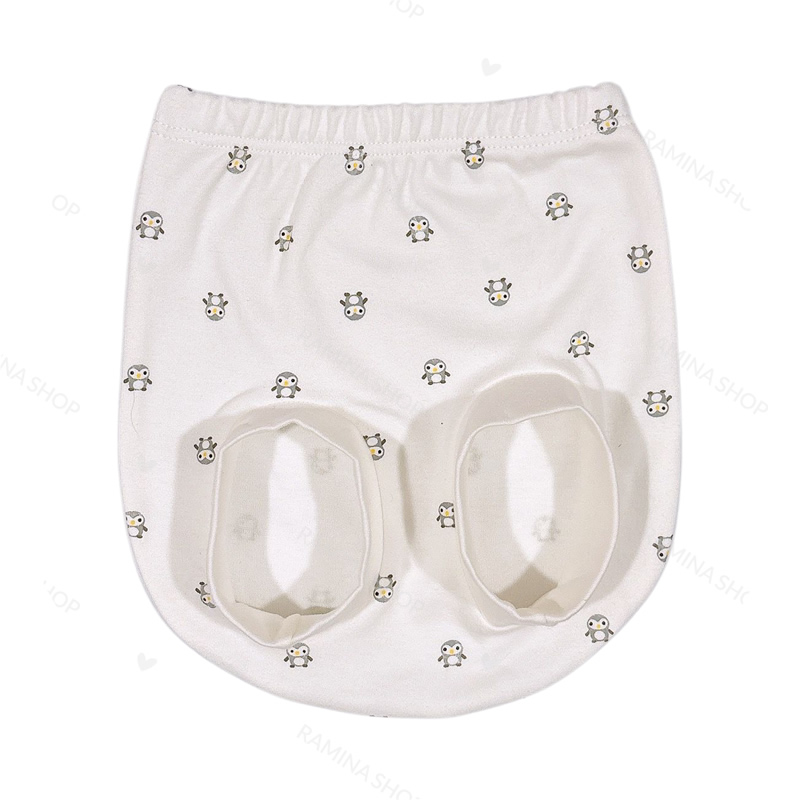 شورت عینکی نوزاد طرح پنگوئن بیبی فورلایف Baby4life