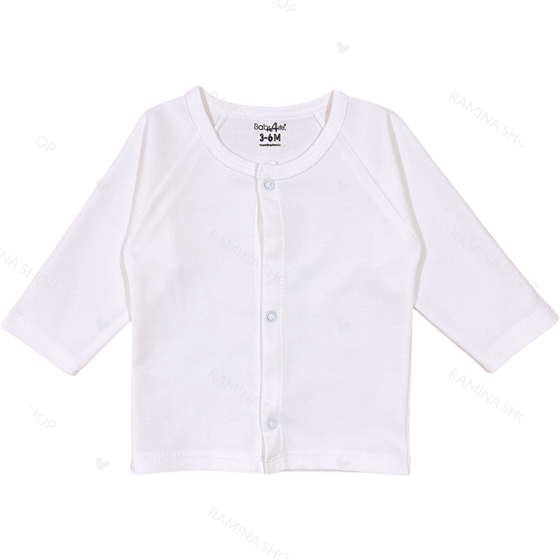 مانتو سفید بیبی فورلایف Baby4life