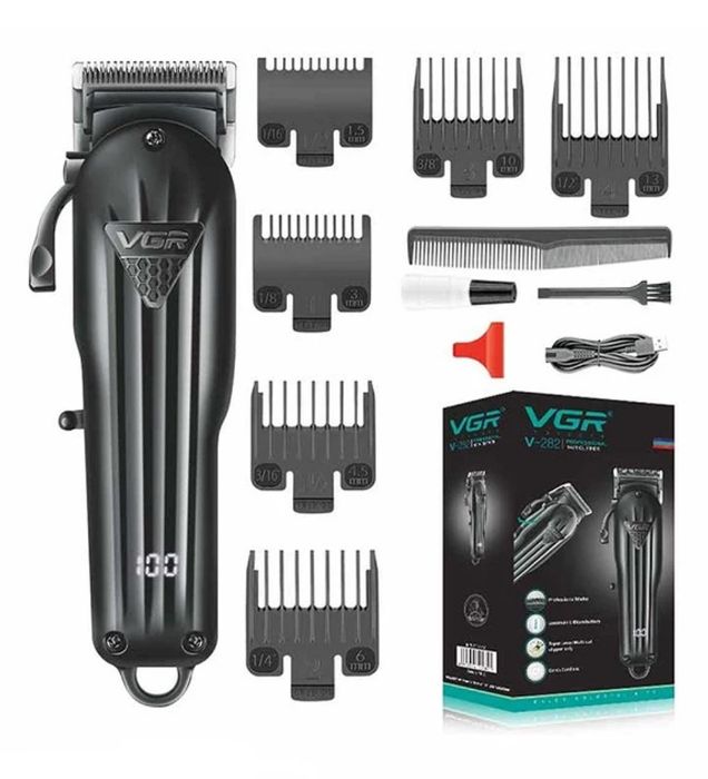 خرید ماشین اصلاح موی سر و صورت وی جی ار مدل V-282 قیمت روز