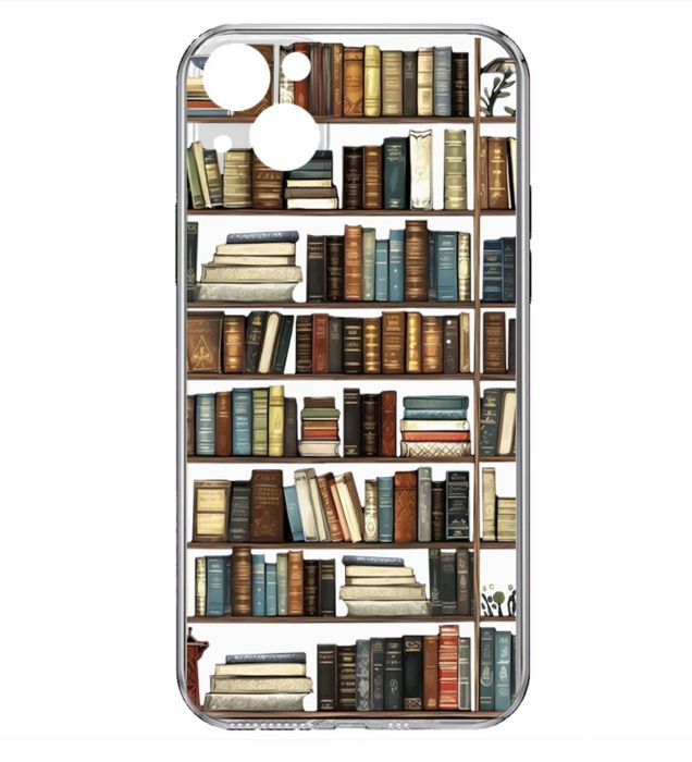 خرید کاور طرح Library برای گوشی اپل Iphone 15 قیمت روز