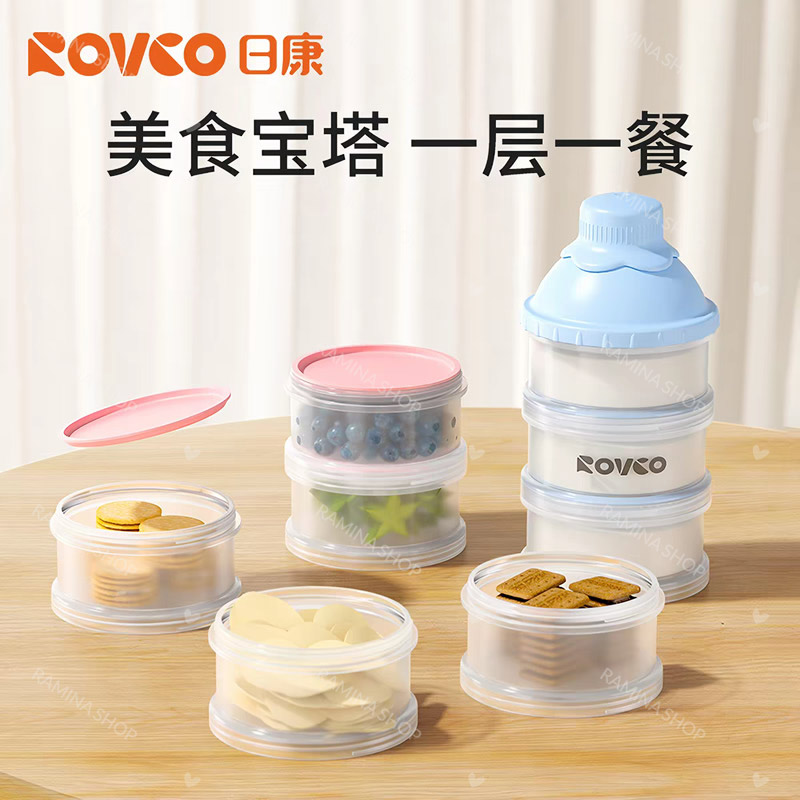 ظرف نگهداری شیرخشک و خوراکی نوزاد کد 3615 رووکو Rovco