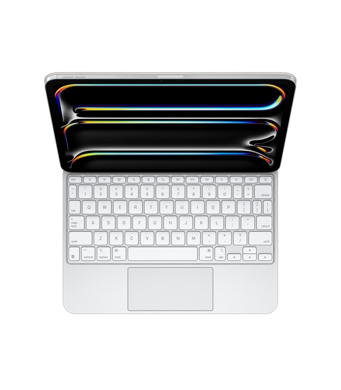 دست دوم - مجیک کیبورد آیپد پرو ۱۱ اینچی سفید مدل Magic Keyboard for iPad Pro 11‑inch (M4, M5)