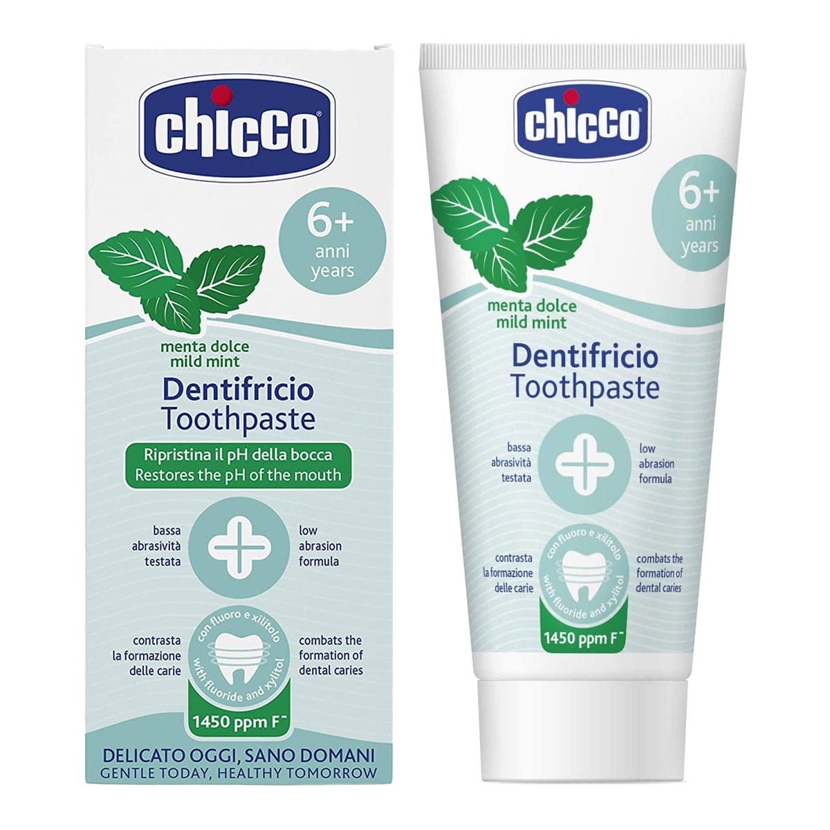 خمیر دندان کودک با طعم نعناع چیکو chicco