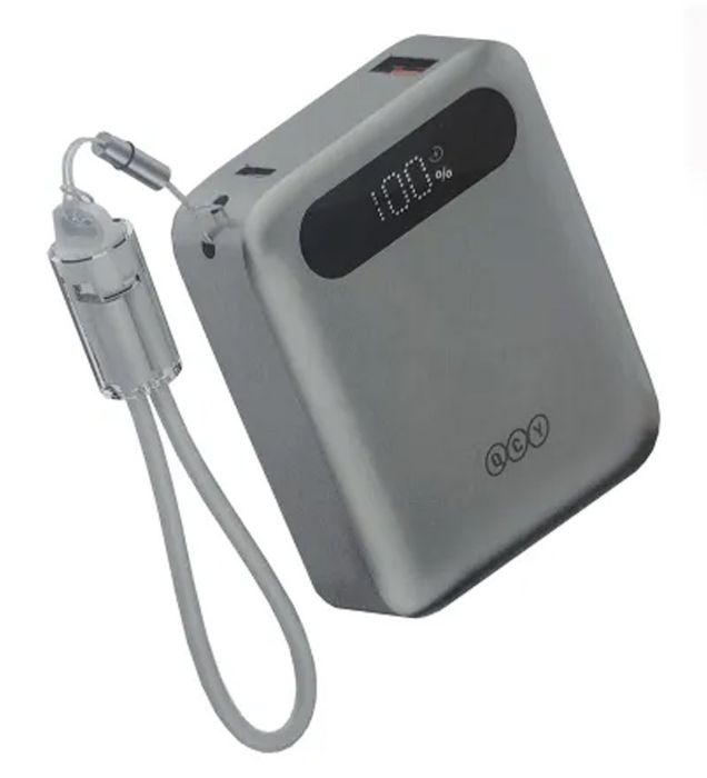 قیمت پاوربانک کیو سی وای 22.5W مدل QCY PB10D ظرفیت 10000 میلی آمپر ساعت