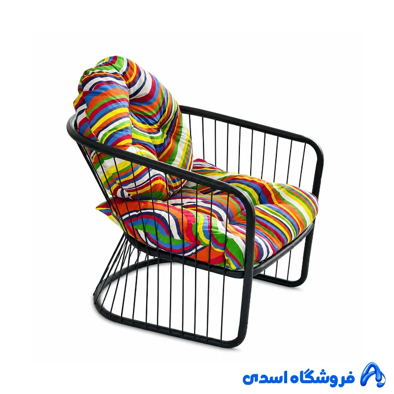 صندلی باغی فلزی مدل لارینکا