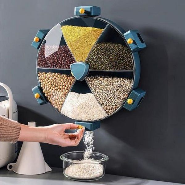 جا حبوباتی چرخشی دیواری وارداتی