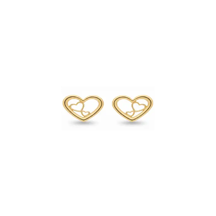 گوشواره طرح قلب مدل ESG60
