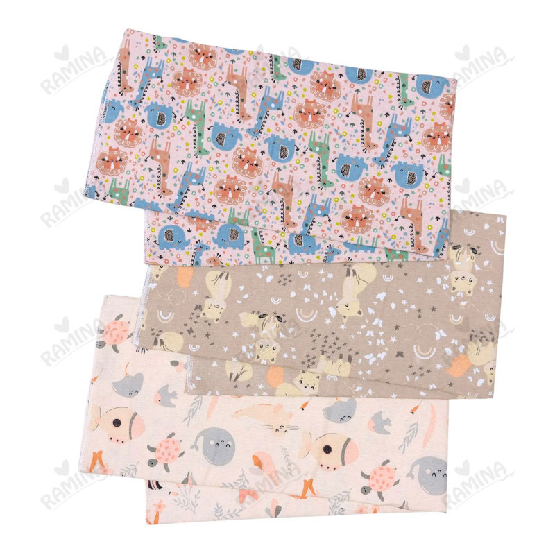 خشک کن پارچه ای نوزاد جعبه 3 عددی کد 1037 بیبی فورلایف Baby4Life