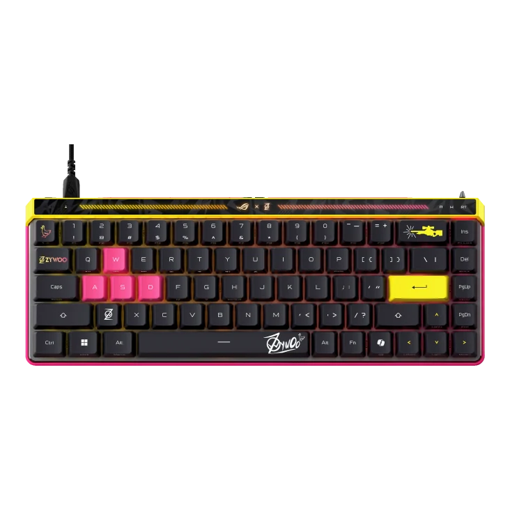 کیبورد گیمینگ ایسوس M606 ROG Falchion Ace HFX ZywOo/HFX/US/PBT