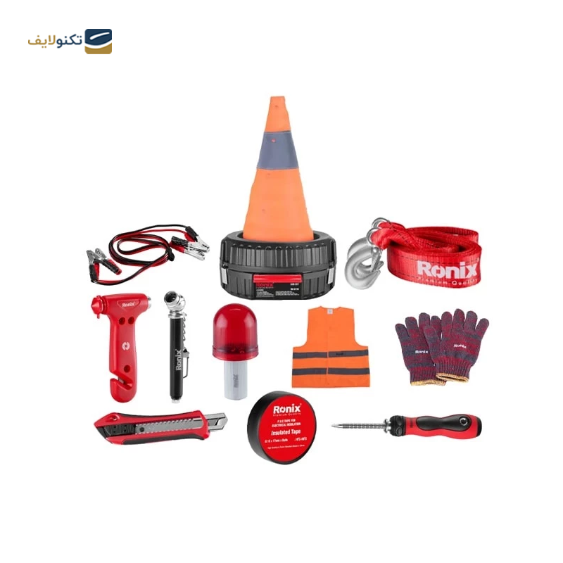 مجموعه 14 عددی ابزار خودرو رونیکس مدل RH-9199