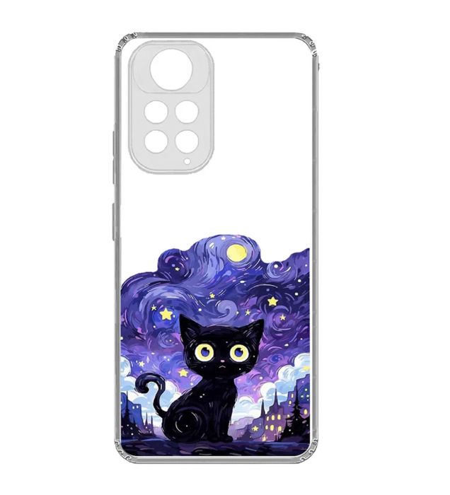 خرید کاور طرح Purple Cat مناسب برای گوشی شیائومی Redmi Note 12 Pro 4G قیمت روز