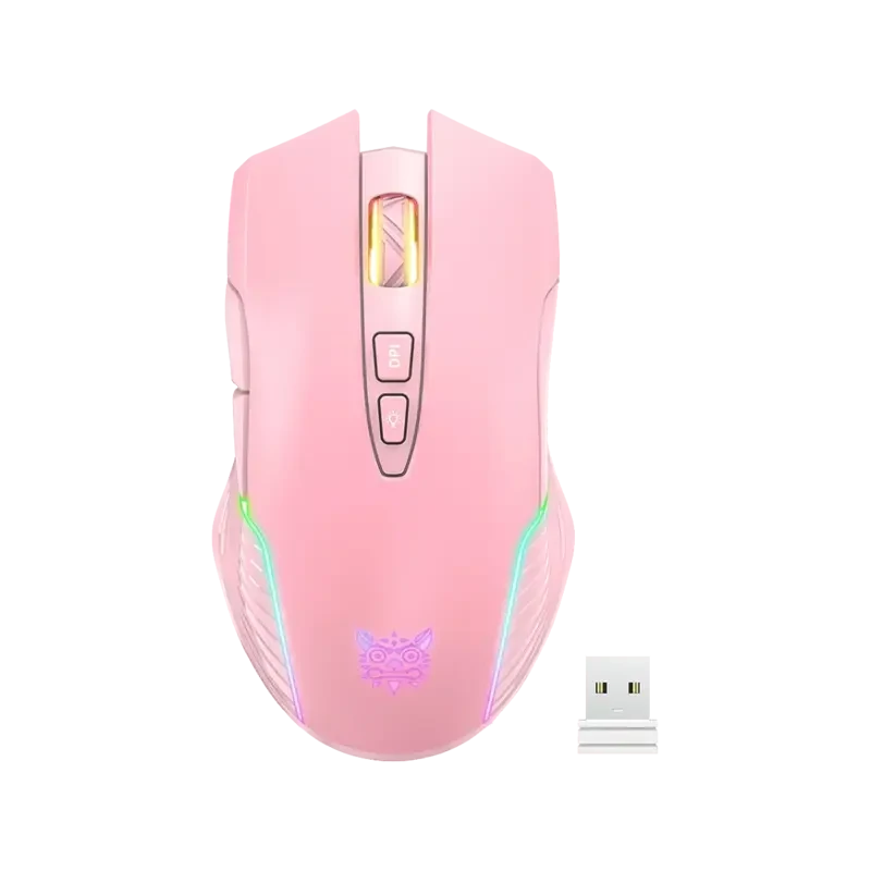 موس بی سیم گیمینگ اونیکوما CW905 PINK