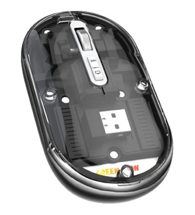 خرید ماوس بی سیم گرین لاین مدل Transparent Mouse قیمت روز