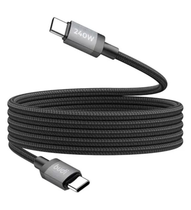 خرید کابل شارژ فست USB-C به USB-C بودی مدل DC265TT15B طول 1.5 متر قیمت روز