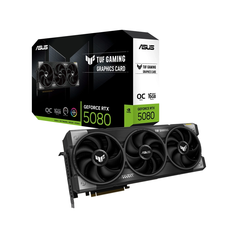 کارت گرافیک ایسوس TUF Gaming GeForce RTX5080 16GB GDDR7 OC Edition