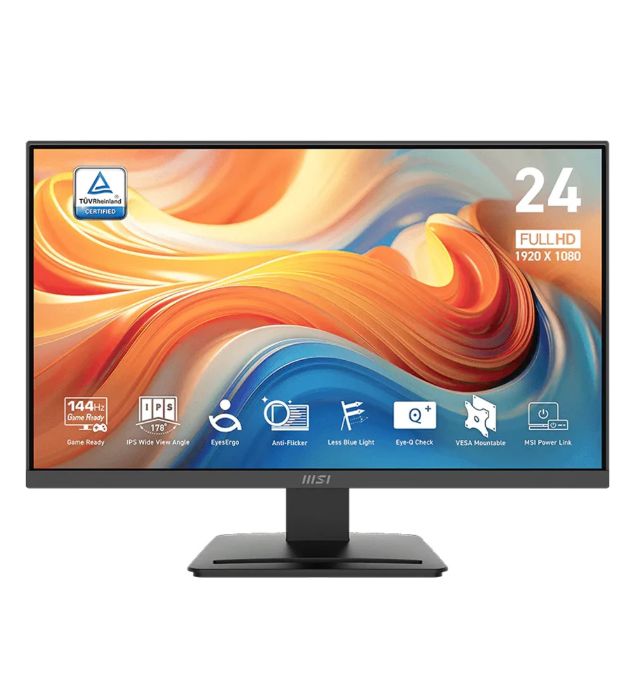 خرید مانیتور گیمینگ ام اس آی مدل PRO MP243L E14 سایز 23.8 اینچ قیمت روز