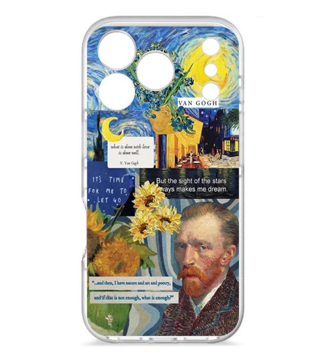 خرید کاور طرح Van Gogh برای گوشی اپل Iphone 17 Pro Max قیمت روز