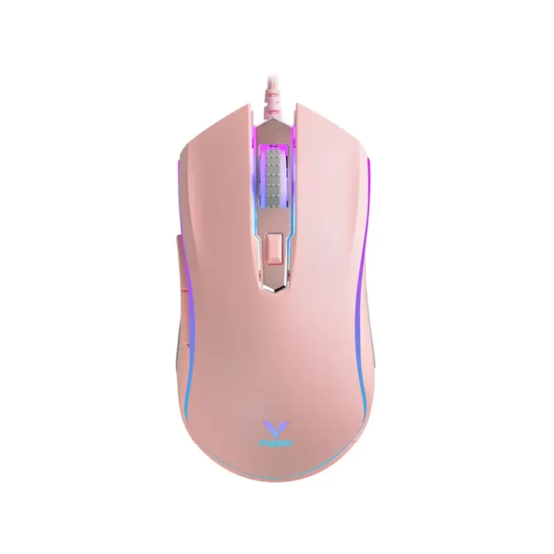 موس سیمی گیمینگ رپو V25S Pink