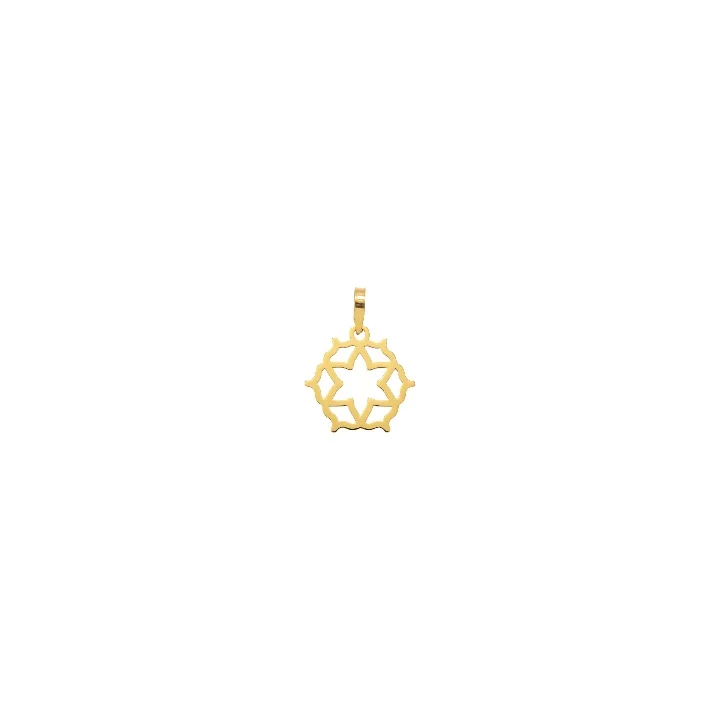 آویز طلا طرح ستاره