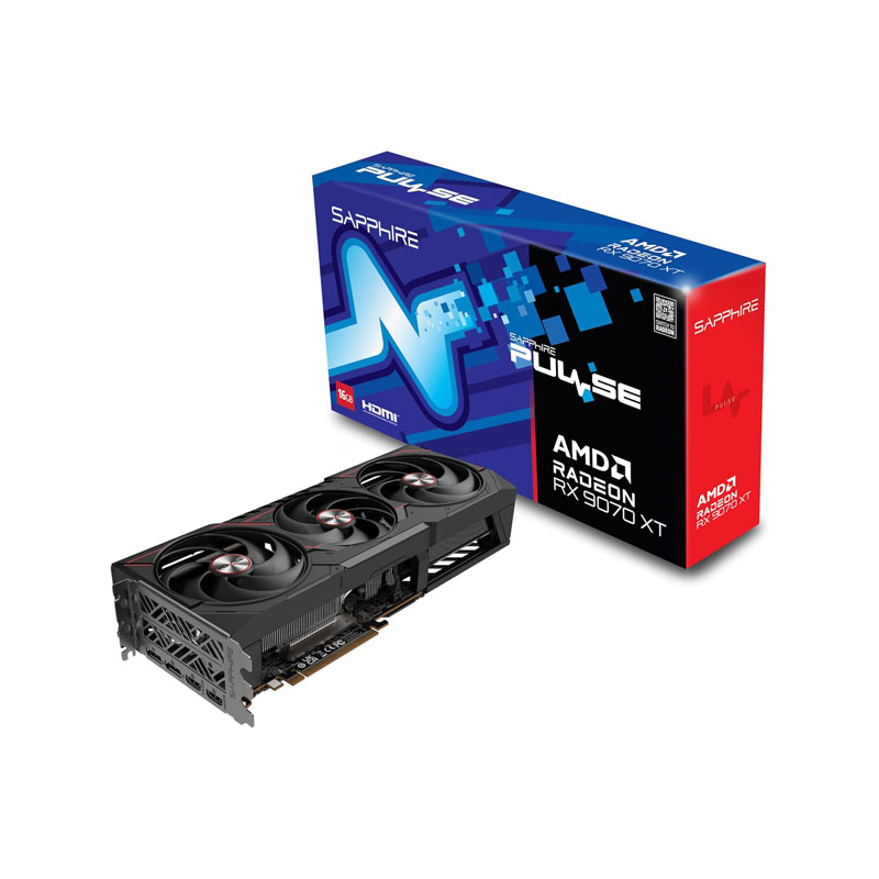 کارت گرافیک سافایر Sapphire PULSE RX 9070 XT 16GB