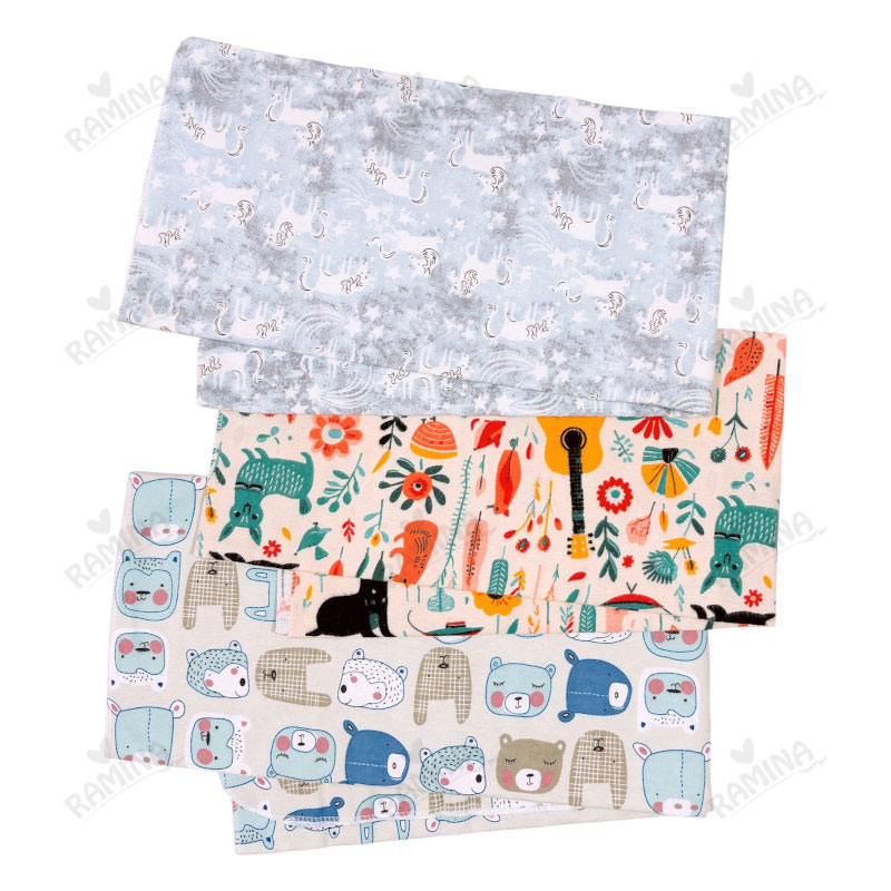 خشک کن پارچه ای نوزاد جعبه 3 عددی کد 1036 بیبی فورلایف Baby4Life