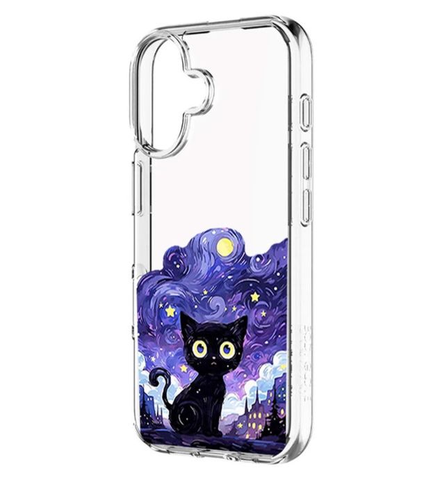 خرید کاور طرح Purple Cat برای گوشی اپل Iphone 17 قیمت روز