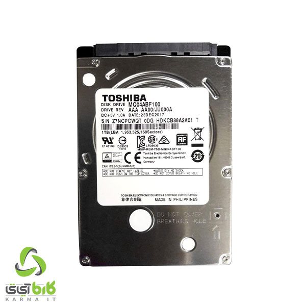 هارد اینترنال توشیبا مدل MQ04ABF100 1TB