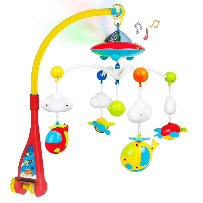 آویز تخت موزیکال چراغ دار 0303 هانگر Huanger