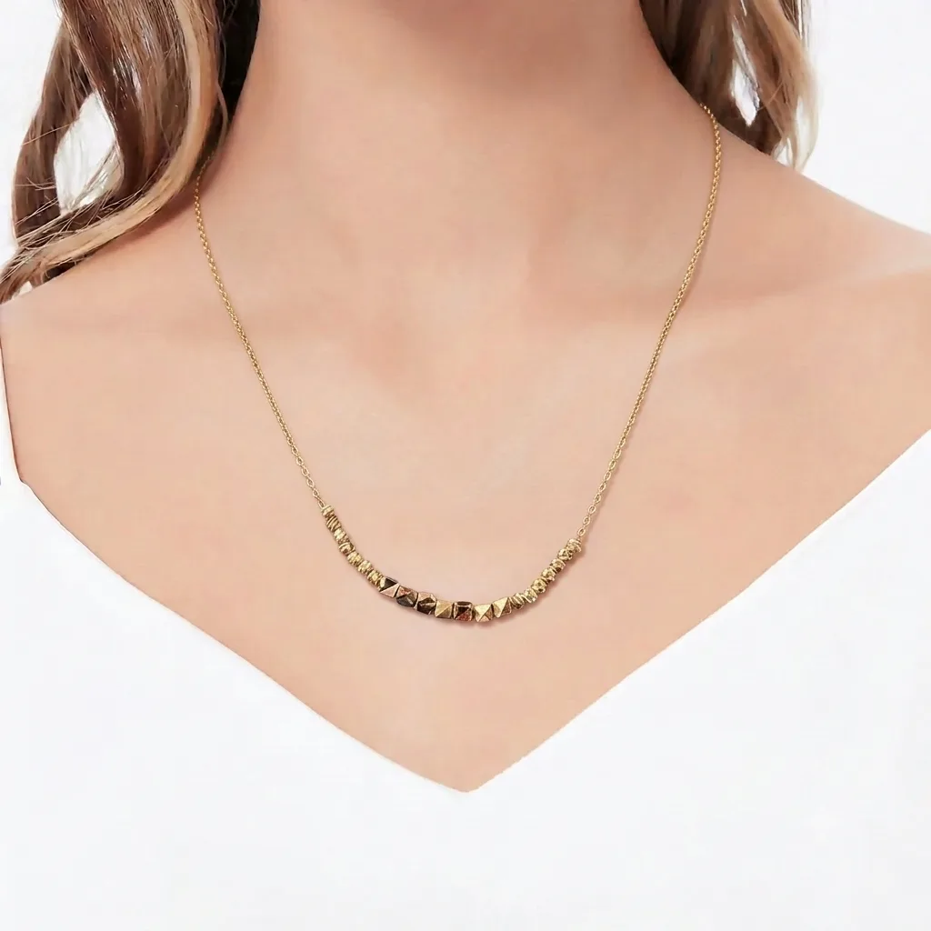 گردنبند طلا طرح گوی