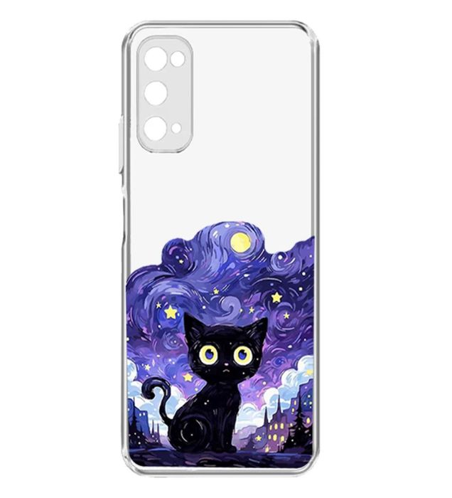 خرید کاور طرح Purple Cat مناسب برای گوشی موبایل سامسونگ Galaxy S20 Fe قیمت روز