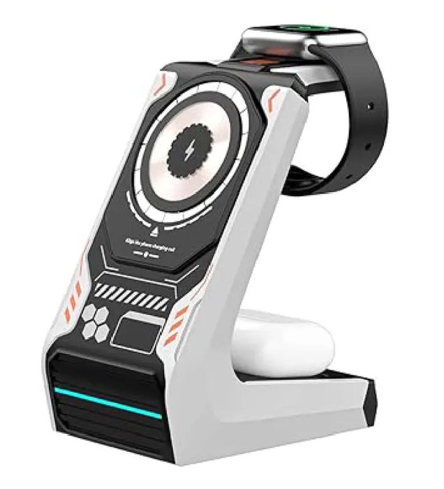 خرید شارژر وایرلس آمایا مدل AWC-01 3in1 قیمت روز